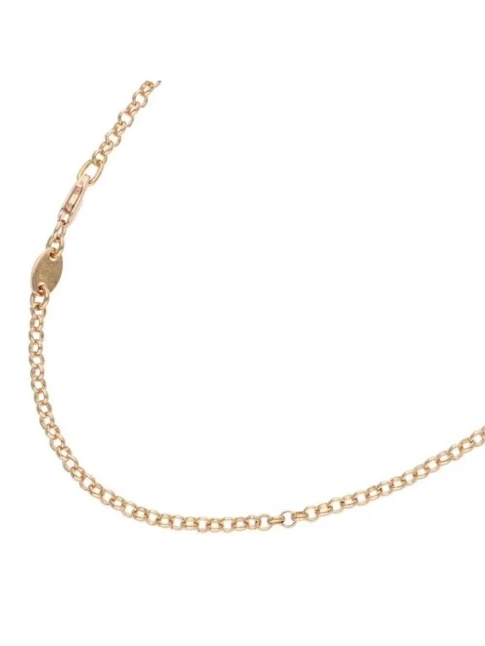 Chrome Hearts Neckchain Roll Chain Gold Necklace